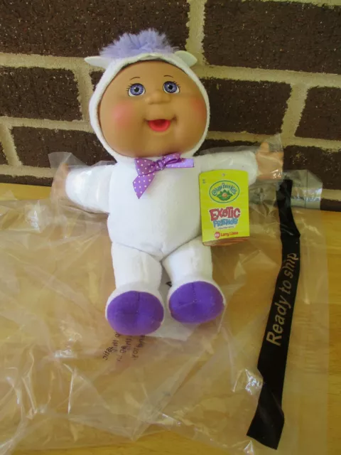 Cabbage Patch Kids Exotic Friends #181Larry Llama 9" Doll Baby Powder Scent 2021