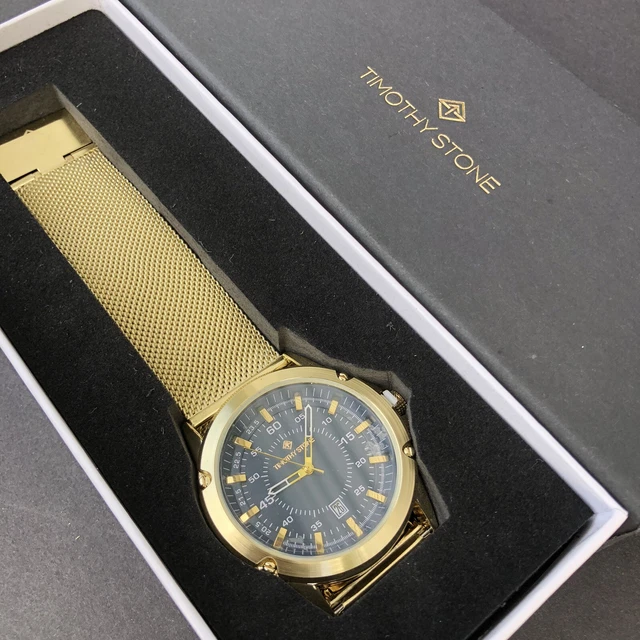 TIMOTHY STONE MENS Watch NORSE COLLECTION Gold 79.81