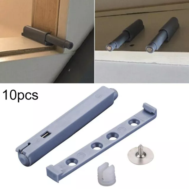 Efficient Push to Open System for Cabinets and Drawers 10pcs/Set Package