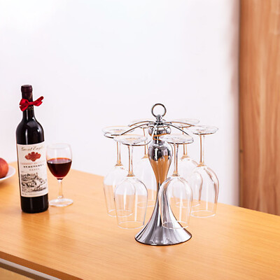 Bar 1 Pz Dzmuero Porta Calici Sottopensile Portabicchieri Sospeso Porta Bicchieri da Mensola per Bicchieri da Vino 23,5 * 7 * 31,5 cm Bianca con Vite 