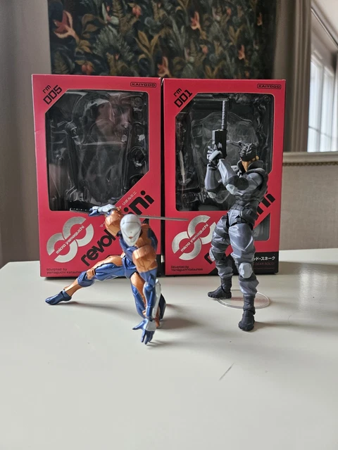 REVOLTECH YAMAGUCHI REVOLMINI Solid Snake RM001 Et Cyborg Ninja RM005 EUR 250,00 - FR