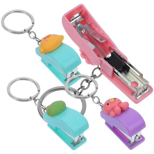 4 Pcs Addominali Cucitrice Piccola Alunno Manuale Pinzatrice Portatile
