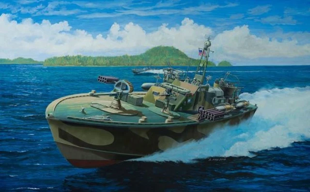 (RV05165) - Revell 1:72 - Patrol Torpedo Boat PT-588/PT-57