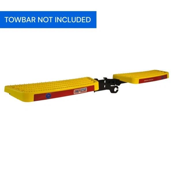 PROSTEP REAR STEP Yellow For Isuzu D-Max 2021-Onwards TIZ7 Towbar ...