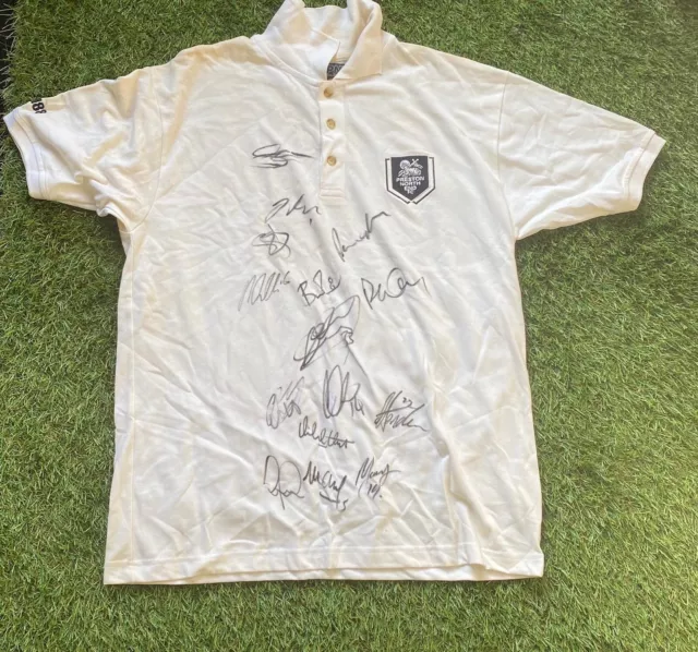 Preston North End FC - SIGNIERTES Shirt 2010 ** SELTEN**