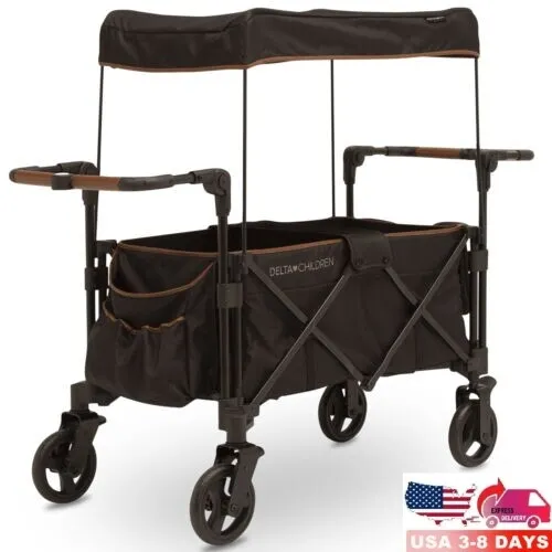 Delta Children Hercules Stroller Wagon for 2 Kids Versatile Stroller Wagon R1