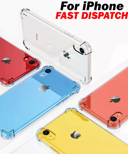 For iPhone XR XS X 8 7 6s Plus High Impact Full Protection Shockproof Case Cover