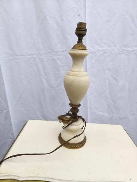 ANCIEN PIED DE lampe art-déco en laiton à completer EUR 45,00 - PicClick FR