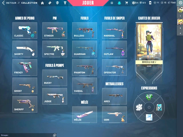 Compte Valorant Avec +500€ De Skins (Kuronami, Xeno-hunter...) - Vente Via PayPal Uniquement