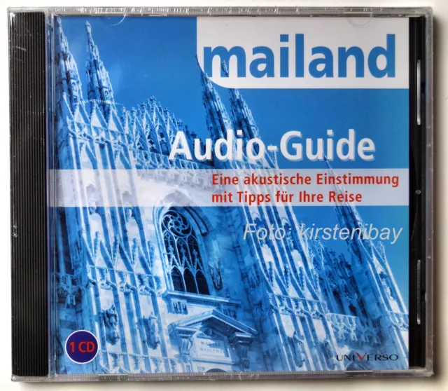 Audio-Guide - MAILAND - Hörbuch CD - Reiseführer mit Reise Tipps Infos UVP 9,99€