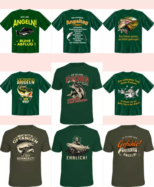 T-Shirt Pescatore Shirts Angelo Regalo per Uomini Detto T-Shirt Angel-Shirt