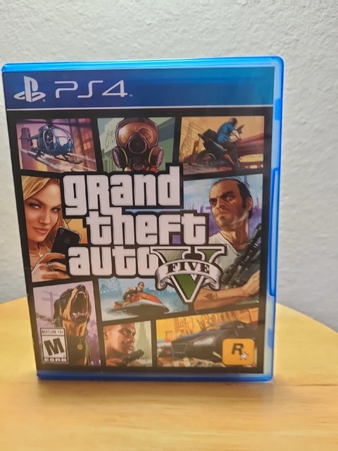 Jeu Grand Theft Auto V (GTA V) PS3 - Complet Avec Boîte, Manuel & Carte - Très Bon état