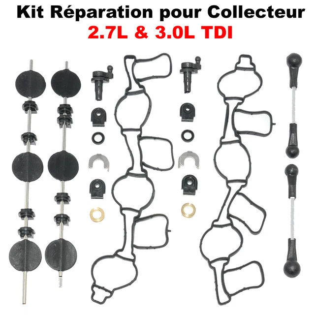 Kit De Réparation Du Volet Pivotant Du Collecteur D'admission, A6420907737 Compatible Avec Mercedes OM642 320 350 CDI DE - Auto