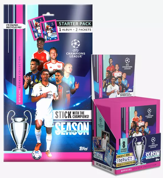 Topps Uefa Champions League 2023-24 2024 Figurine A Scelta #560-#741 Nuove