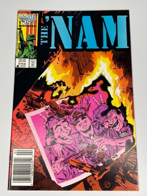 The Nam #3 Marvel Comics Marvel 25th Year Anniversary 1987