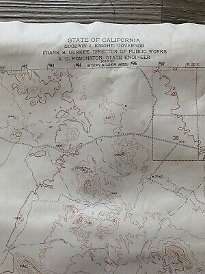 Geological Survey Turtle Mountain Map 17x21 3