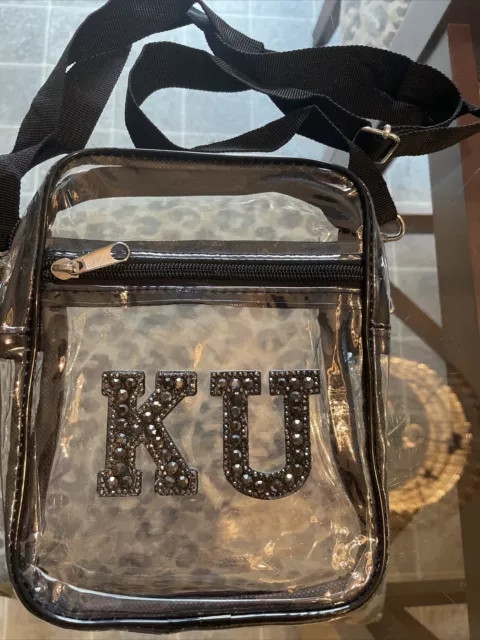 Keith Urban KU Clear Cross Body Bag /Purse Stadium Concert Transparent Black