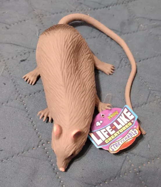 LIFE-LIKE CREATURES- RAT- Imperial Stretchable Ja-Ru  Rodent 2021-NWT