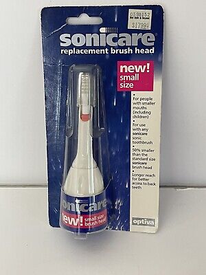 Cabezal de cepillo de repuesto Sonicare pequeño para usar en cualquier cepillo de dientes Sonicare