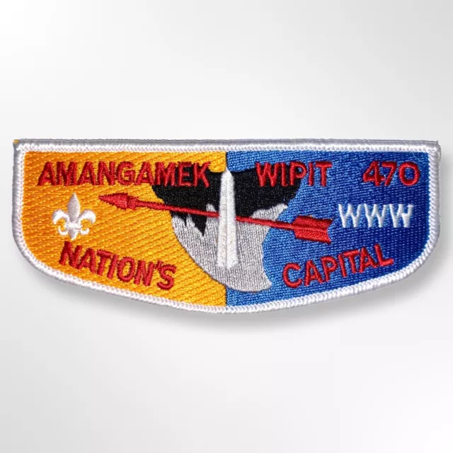 Amangamek Wipit, Lodge 470, Order of the Arrow OA Flap