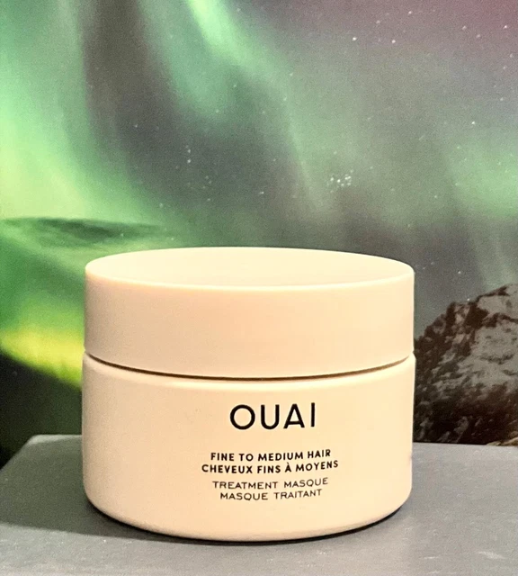NEW OUAI Fine to Medium Hair Treatment Masque Mask 1oz/30 mL Travel Size