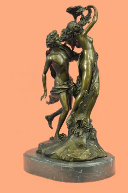 Nude Apollo Daphne Bernini Renaissance Metal Bronze 37cm 5.5kg Sculpture Deal