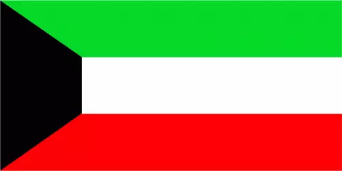 Kuwait Flagge Fahne 60x90 cm mit Ösen