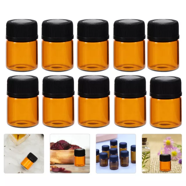 24 pz contenitori campione mini bottiglie da viaggio olio essenziale con coperchio