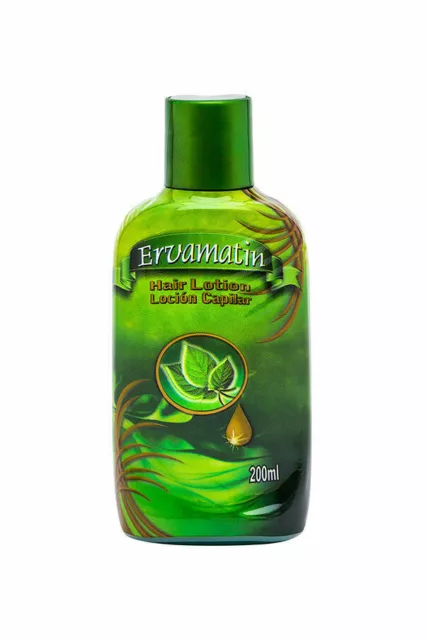 Ervamatin Hair Lotion 200ml para detener la caída del cabello