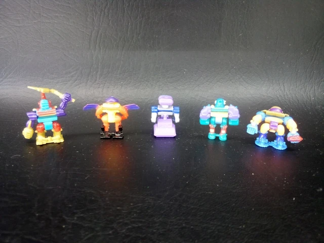Galoob Micro Machines Z-Bots Lot of 5 1994 Figures 90s LGTI Figure Vintage Toy