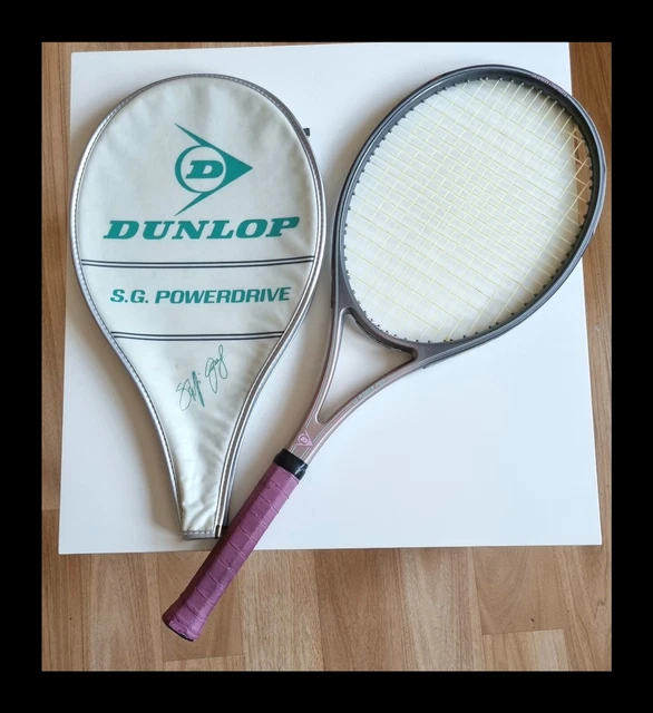 Raquette De Tennis Vintage Majestic En Bois – Modèle Rarissime Avec Cadre De Tension