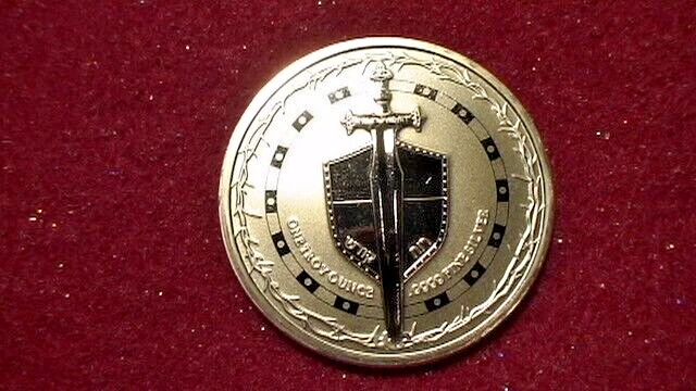 NGC ニウエ 2024 Sword of Truth Reverse プラチナ 2024 NIUE SWORD of Truth 1 oz .9999 Fine Silver Round (S391