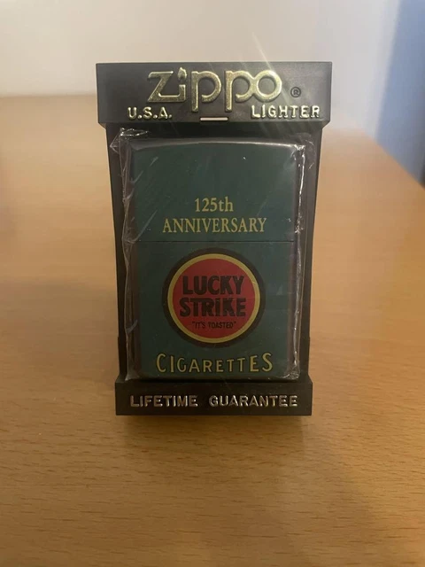 コレクション zippo.LUCKY.STRIKE.125th.ANNIVERSARY ZIPPO LUCKY STRIKE 125th Anniversary Limited Edition Rare