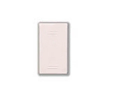 449005/10A - Pulsante tasto liscio, Class S44, colore RAL 1013, N.A. 1P 10A illuminabile - finitura lucida - 1 Mod