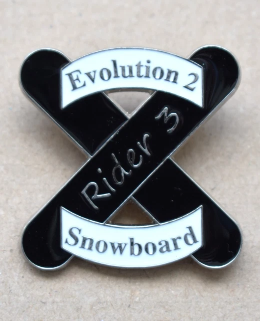 Superbe insigne, broche de l' école ski international, la Souris