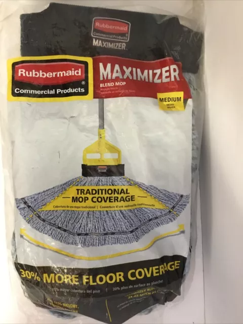 🔥🔥 Rubbermaid Commercial  Quality Maximizer Blend Mop Head