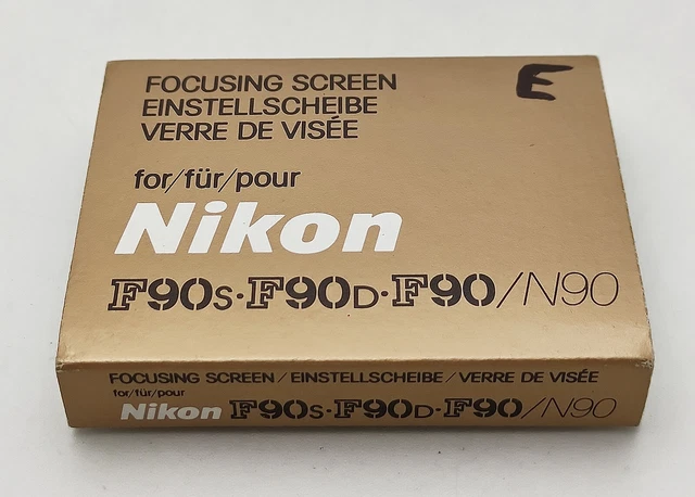 Verre De Visée Quadrillé Nikon E - Pour Boîtiers F90, F90S, F90D - Neuf En Boîte