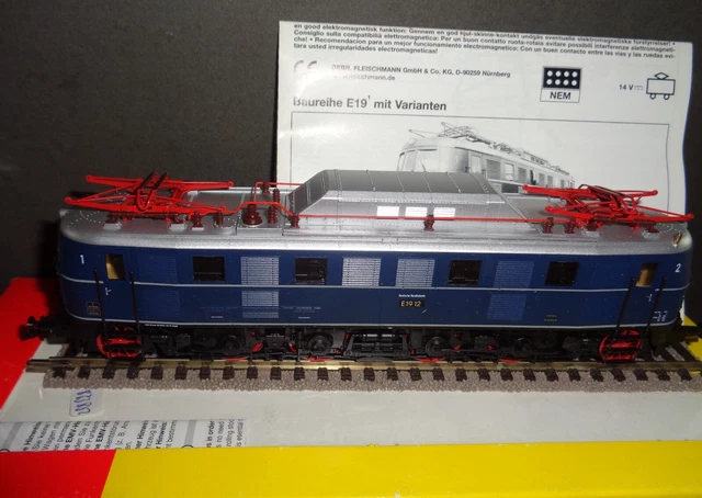 LOCOMOTIVA DIGITALE TRACCIA N FLEISCHMANN 67052 FERROVIE DELLO Stato br 62 002 imballo originale