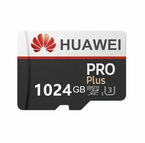CARTE MÉMOIRE MICRO SD Huawei Pro plus 1024 Go (1 To) A1U3 classe 10  SDHC/SDX EUR 35,12 - PicClick FR