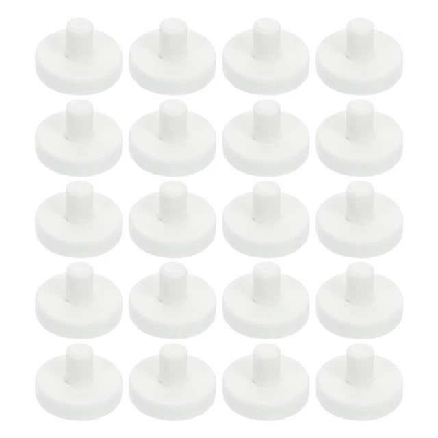 20 Pcs Coral Frag Rack Bracket White Ornament Cutting Frag Plugs