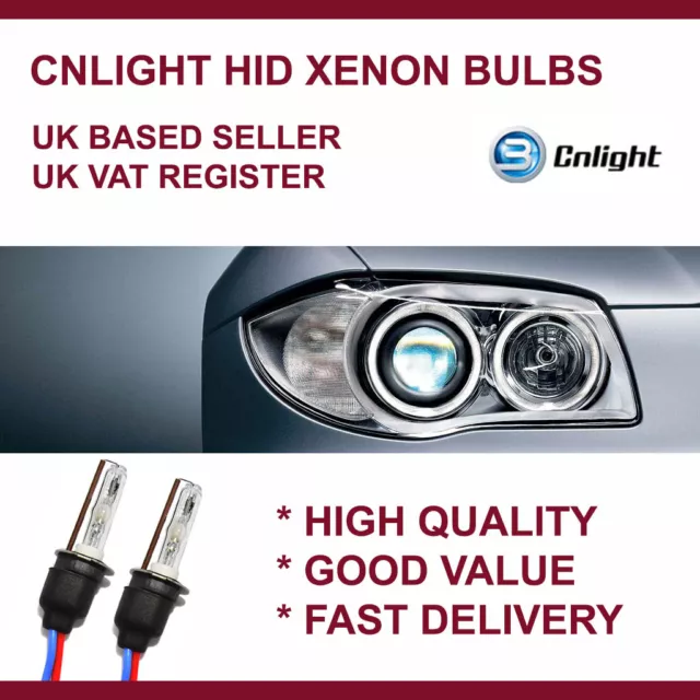 CNLIGHT Xenon HID AC 35W Replacement Bulbs Head lights H7 H1 H11 H8 H9 HB3 D2S