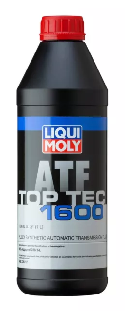 5 Liter Auto. Trans. Fluid LIQUI MOLLY Top Tec ATF 1600 Full Synthetic 3