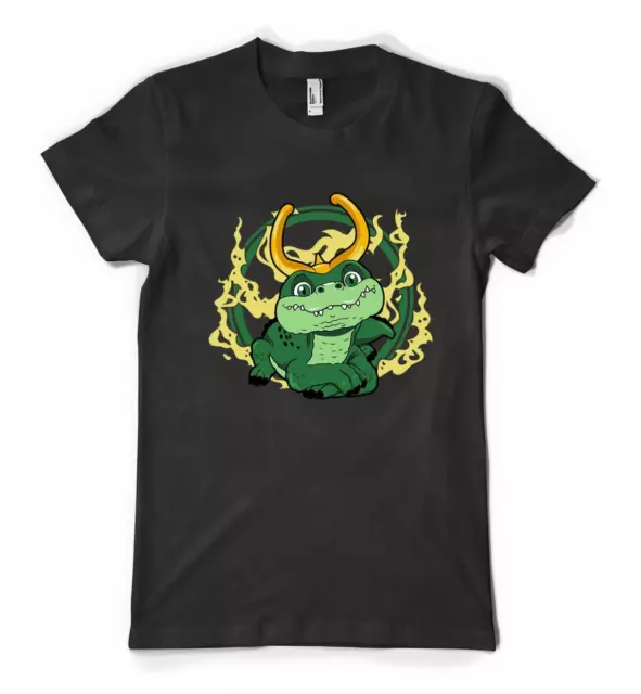 Marvellous Alligator Loki Animal Variant TVA Cute Personalised Adult T Shirt