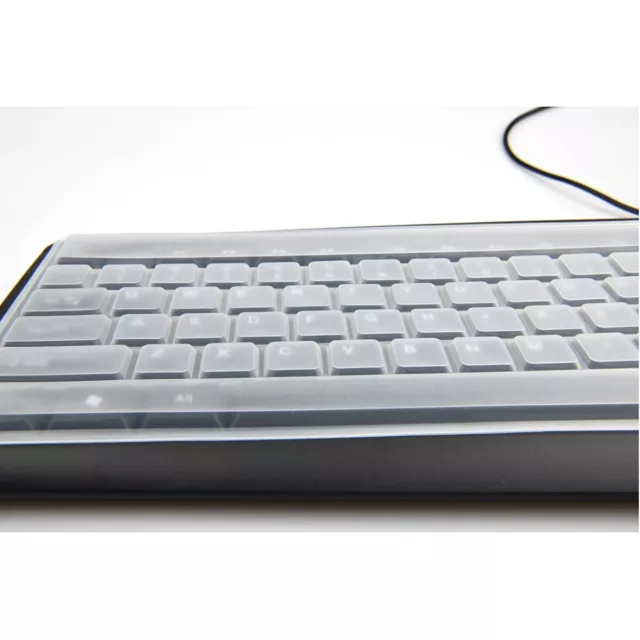 Universal Desktop Tastatur Von Schutz Hülle IN Silikon Schutz Skin Clear 2