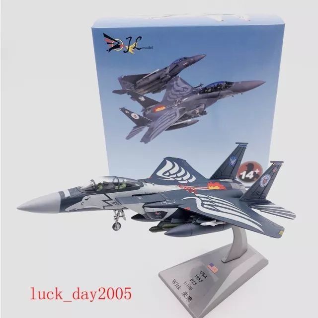Wltk USAF F-15E Strike Eagle Fighter 1/100 Diecast Aircraft Jet Model