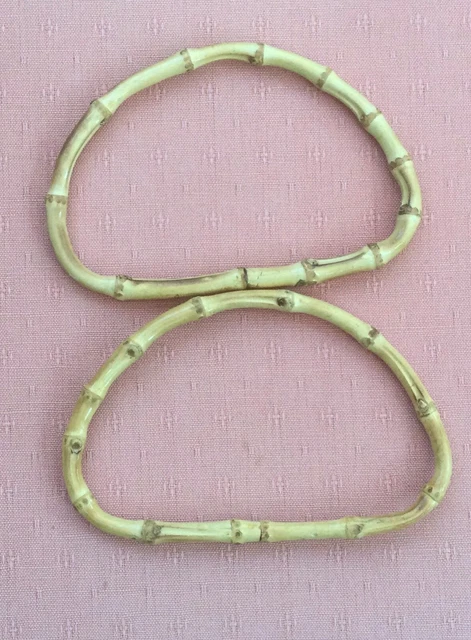 Bag Handles - bamboo effect