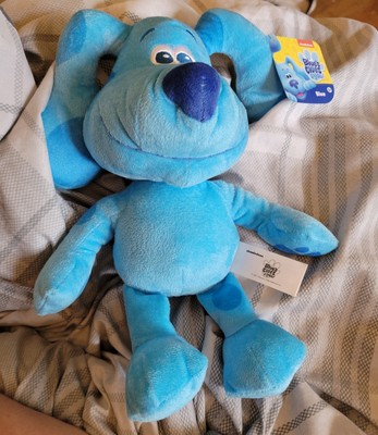blue puppy plush