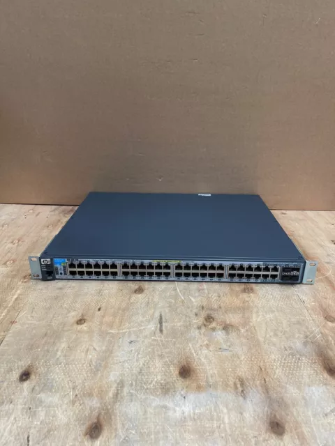 HP ProCurve 2910al-48G-PoE+ 48 Port Gigabit Ethernet Switch with Ears J9148A
