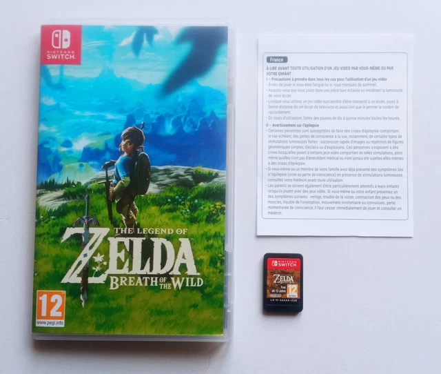 jeu switch zelda breath of the wild occasion