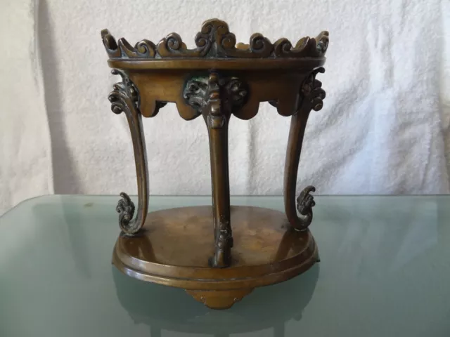ancien support ou socle en bronze Asie Chine ?